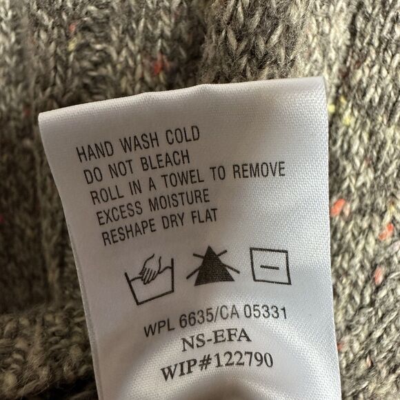 Woolrich Full Zip Sweater Vest Womens L Wool Stretch Outdoors Cozy Hiking Camp - Picture 8 of 10